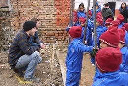 Volontär i Nepal : Bygg Volontär i Nepal : Bygg