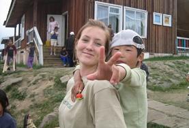 Volontär i Mongoliet : Omsorg Volontär i Mongoliet : Omsorg