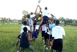 Volontär i Ghana : Volunteer in Ghana: Rugby Volontär i Ghana : Sports