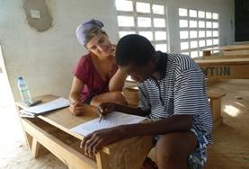 Volontär i Togo : Undervisning Volontär i Togo : Undervisning